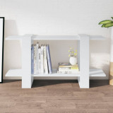 Biblioteca, alb, 100x30x51 cm, lemn compozit GartenMobel Dekor, vidaXL