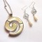set colier cu pandantiv si cercei 41304