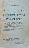 Chestii filosofice de estetica, etica, psihologie - I. Gavanescul (AE44)