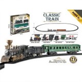 Set trenulet electric de epoca Classic Train, 21 piese cu sine incluse