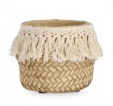 Cumpara ieftin Set 8 ghivece flori ciment natur Paraguay II 10x8 cm