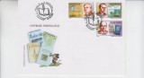 C12 - FDC Romania - Aniversari - personalitati (II) - LP1545 - 2001, Romania de la 1950, Oameni
