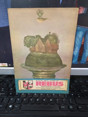 Rebus, revistă bilunară de divertisment, 15 aug. 1987, nr. 16, 724, anul 31, 151 foto