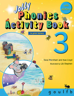 Jolly Phonics Activity Book 3 (in Print Letters) foto