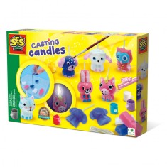 Kit creativ copii cu accesorii incluse - Lumanari animale vesele