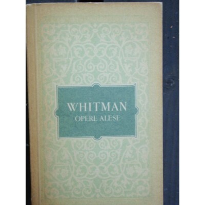 OPERE ALESE - WHITMAN foto