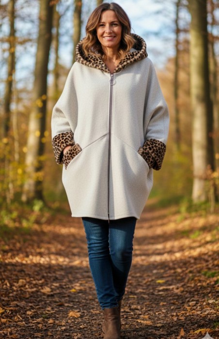 Jacheta din Stofa Plus 0005 - 54Marimea