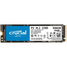 Solid State Drive (SSD) Crucial P2, 500GB, NVMe, M.2.