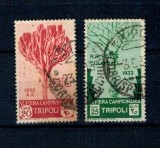 Tripolitania Italiana 1932 - Mi.No. 164-165 stampilate