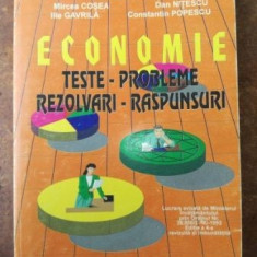 Economie teste-probleme-rezolvari-raspunsuri- Paul Tanase Ghita, Mircea Cosea