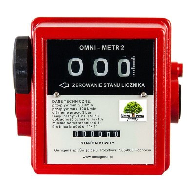 Debitmetru combustibil Omnimetr 2, Omnigena OM0108 foto