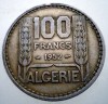 7.373 ALGERIA OCUPATIE FRANCEZA 100 FRANCS FRANCI 1952, Africa, Cupru-Nichel