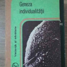 GENEZA INDIVIDUALITATII. GENETICA-C. MAXIMILIAN