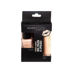 Set Perfect Match, Gloss de buze si lac Unghii Nr.2 Just Nude, Magic Studio foto