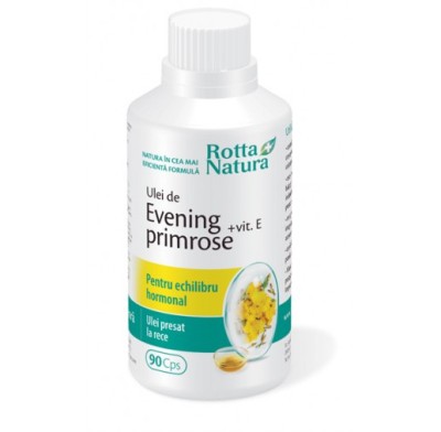 Evening Primrose + Vitamina E Rotta Natura 90cps foto