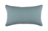 Cumpara ieftin Perna Decorativa Duo 30x50cm, Culoare Bleu/Perla, 100% Bumbac