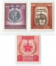 Romania, LP 296/1952, Ziua Internationala a Femeii, MNH foto