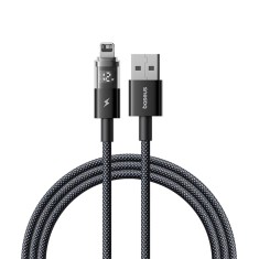 Cablu incarcare iPhone 2.4A Baseus, negru, P10382700121-01 foto