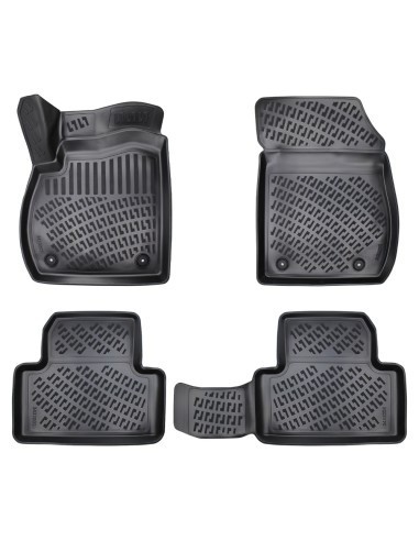 Set covorase auto din cauciuc tip tavita Opel Zafira Tourer C 2011-2019