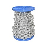 Lant electrogalvanizat DIN 766 fi 10 mm, 10 m, pe tambur din plastic