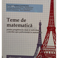 Petrus Alexandrescu - Teme de matematica, clasa a VI-a, semestrul I (editia 2014)