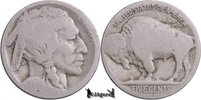 1913-1938, 5 Cents - Buffalo Nickel - Statele Unite ale Americii foto
