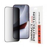 Folie de protectie Ecran Privacy Techsuit pentru Xiaomi Poco F9 Ultra, Sticla Securizata, Full Glue, 111D
