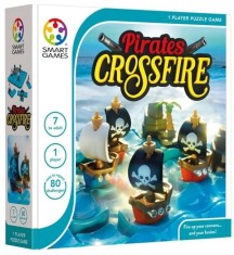 Pirates Crossfire, joc de logica cu 80 de provocari, 7+ ani Smart Games