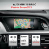 AUDI MMI 3G BASIC SD CARD UPDATE HARTI NAVIGATIE EUROPA 2023 AUDI A4 A5 A6 Q5 Q7