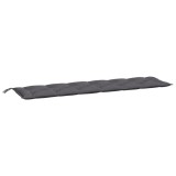 Cumpara ieftin Perna de banca de gradina, antracit, 200x50x7 cm, textil oxford