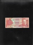 Paraguay 5000 5.000 guaranies 2005 seria03960530 unc