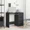 vidaXL Birou, negru, 90x45x76 cm, lemn prelucrat 801374