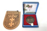 Medalie + Placheta + Insigne Gdansk - Polonia