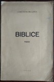 CONSTANTIN MIU-LERCA: BIBLICE (POEZII) [volum de debut, TIMISOARA 1932]