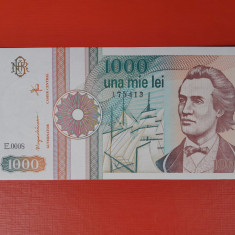 Bancnota 1000 lei 1991 - UNC ++++ serie cu punct