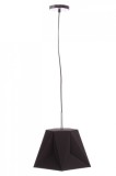 Lustra neagra Esagono, 40W, 46 cm x 40 cm x 25 h