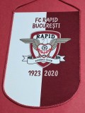 Fanion (protocol) fotbal RAPID BUCURESTI (aniversare 1923/2020)