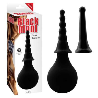 Set dus anal unisex negru 15cm foto