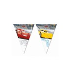 Ghirlanda petrecere din 9 stegulete model masinute (Cars 3) 2.3M