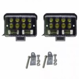 Cumpara ieftin Set 2 x Proiector auto LED off road, 126W, 3200LM, 2 faze, IPF