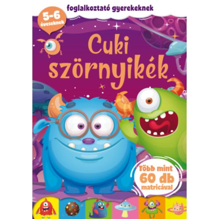 Cuki sz&ouml;rnyik&eacute;k - Foglalkoztat&oacute; gyerekeknek