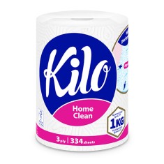 Prosop de hartie Kilo Confort monorola, 3 straturi, 334 foi, 1 kg