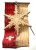 II.028 INSIGNA ELVETIA AJUTOR IARNA WINTERHILFE 1944-1945 HUGUENIN, Europa
