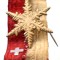 II.028 INSIGNA ELVETIA AJUTOR IARNA WINTERHILFE 1944-1945 HUGUENIN