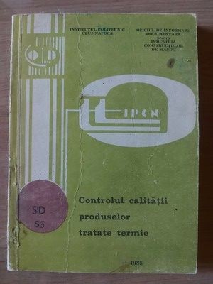 Controlul calitatii produselor tratate termic foto