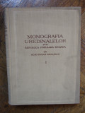Traian Savulescu Monografia Uredinalelor din Republica Romana I AUTOGRAF