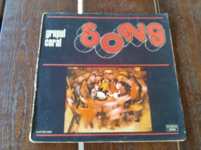 SONG - Ioan Luchian Mihalea - Grupul Coral - disc vinil -Electrecord Stereo,1977 foto