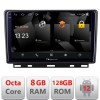Navigatie Renault Clio 5 5960Pro-Clio5 Android Octa Core Qualcomm 2K Qled 8+128 DTS DSP 360 4G Optical CarStore Technology