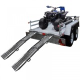 2 bucati rampa de &icirc;ncarcare pliabila 180cm, potrivita pentru quad, motocicleta si altele, max. 450kg Performance AutoTuning