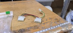 Cablu Sursa PC Molex Mama - Molex Tata si alimentare vetilator #A8756